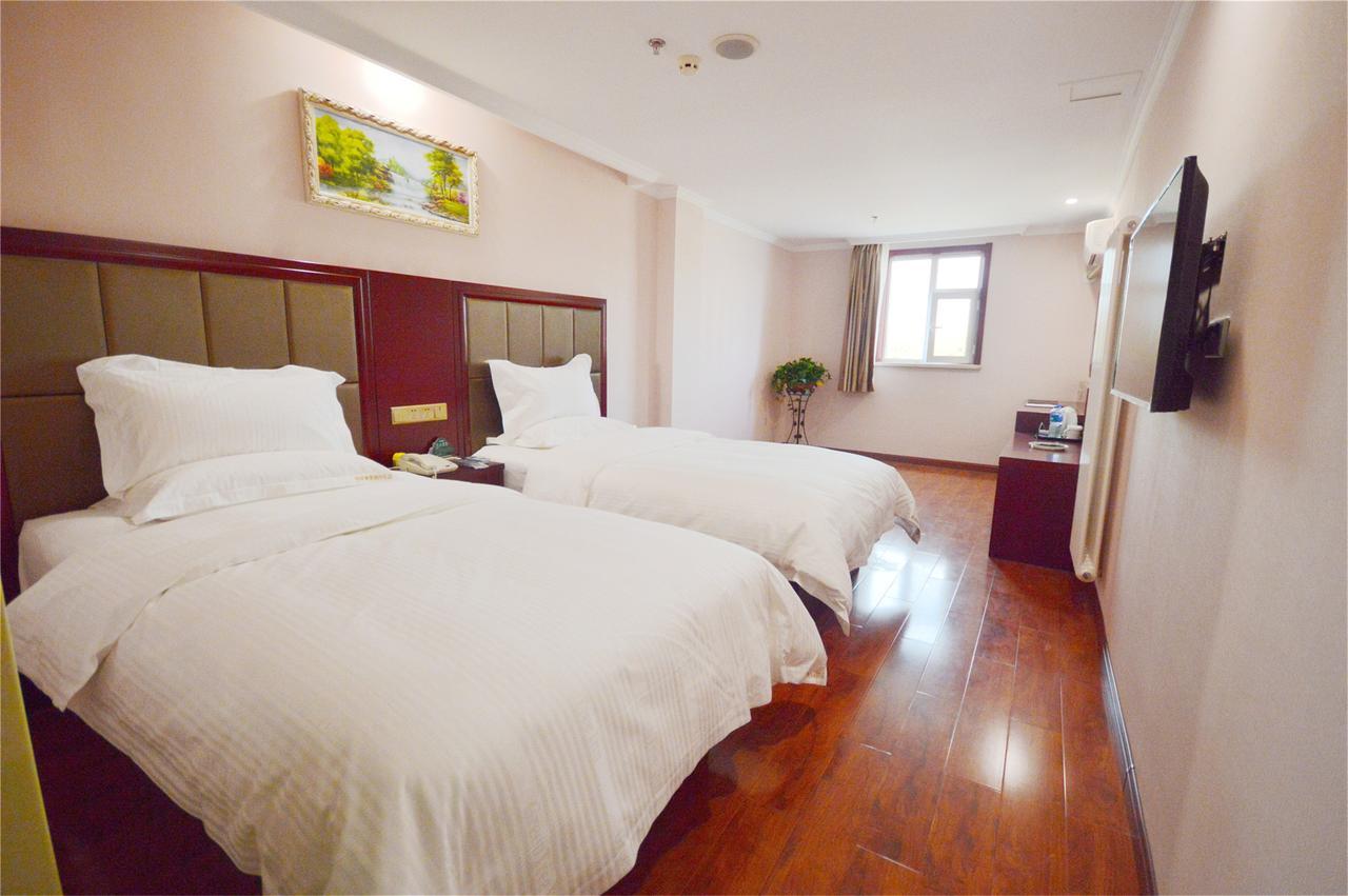 Greentree Inn Hotel Jianhe Subway Station North Palace Taiyuan Exterior foto