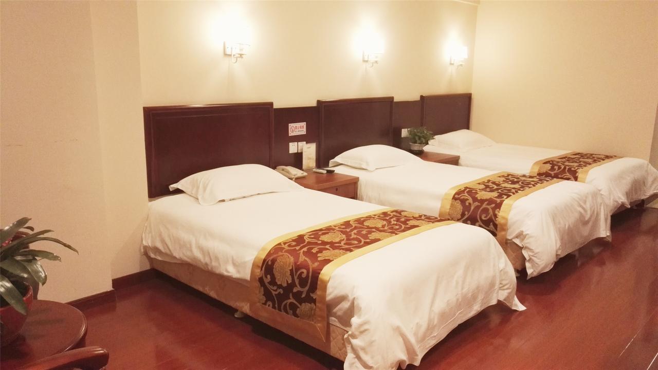 Greentree Inn Hotel Jianhe Subway Station North Palace Taiyuan Exterior foto