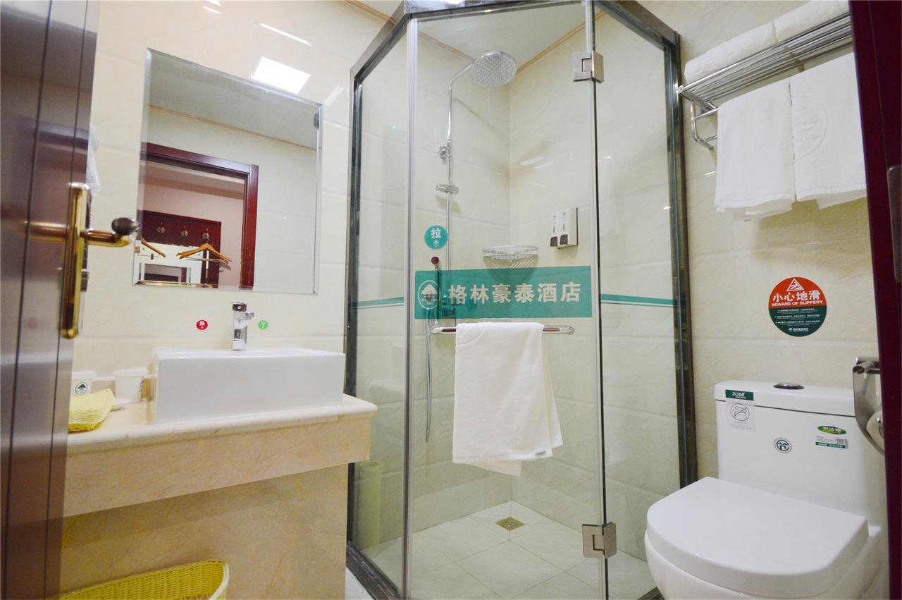 Greentree Inn Hotel Jianhe Subway Station North Palace Taiyuan Exterior foto